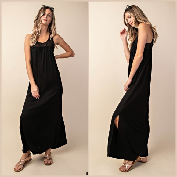 Store Closing - Last 1‼️ Mesh Lace Maxi Dress - Picture 4 of 4